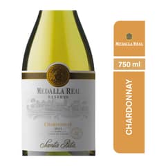 MEDALLA REAL - Vino Blanco Chardonnay Reserva