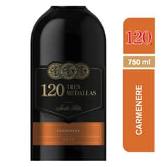 3 MEDALLAS - Vino Tinto Carmenere Varietal