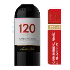 SANTA RITA - Vino Tinto Cabernet Sauvignon - Carmenere - Franc Reserva Ensamblaje