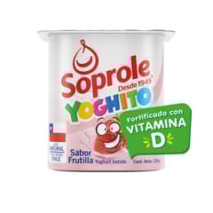 SOPROLE - Yoghurt Batido Yoghito Sabor Frutilla