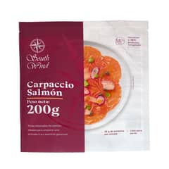SOUTH WIND - Carpaccio de Salmón 200 g