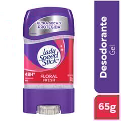 LADY SPEED STICK - Desodorante en Barra Floral Fresh Gel 65 g
