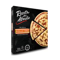 RECETA DEL ABUELO - Pizza Pollo BBQ Congelada