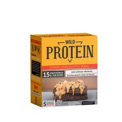 WILD PROTEIN - Barra Cereal Chocolate Maní Proteína