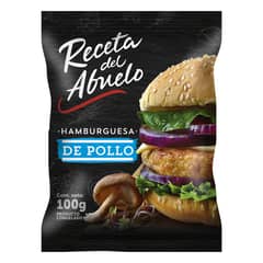 RECETA DEL ABUELO - Hamburguesa de Pollo 100 g