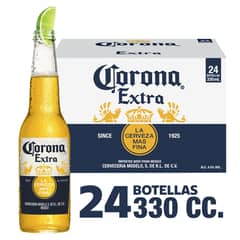 CORONA - CERVEZA LAGER 4.5G 330CC X 24