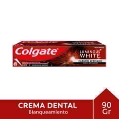 COLGATE - Pasta Dental Colgate Luminous Charcoal 90 g