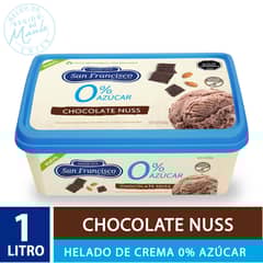 SAN FRANCISCO - HELADOS 0 CHOCOLATE 1LT SAN FCO 1LT