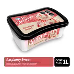 LA CREMERIA - HELADO SWEET RASPBERRY 1LT