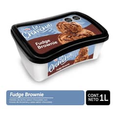LA CREMERIA - HELADO FUDGE BROWNIE 1LT