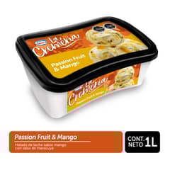 LA CREMERIA - HELADO PASSN FRT y MNGO 1LT