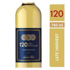 TRES MEDALLAS - Vino Late Harvest 12°