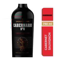 CABERNARIO - Vino Tinto Cabernet Sauvignon 14° 750 cc