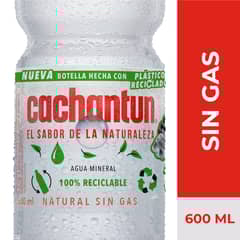 CACHANTUN - Agua Mineral sin Gas 600 ml
