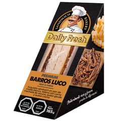 DAILY FRESH - Sándwich Barros Luco Premium 165 g
