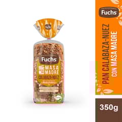 FUCHS - Pan de Molde Integral Calabaza y Nuez 350 g