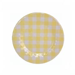 CASA JOVEN - Plato Melamina 20 cm Checkers
