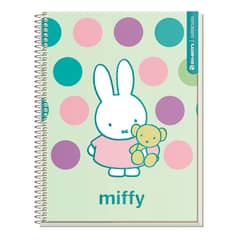RHEIN - Cuaderno Miffy Carta 120 Hojas C7MM