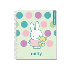 RHEIN - Cuaderno Miffy 1/2 Oficio 120 Hojas