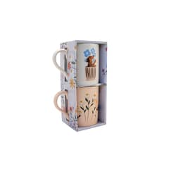 undefined - Set 2 Tazones Duo 330 ML Pet Flowers