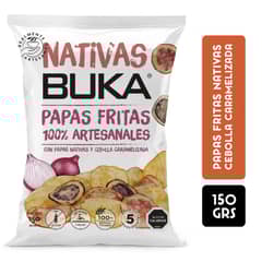 BUKA - Papas Fritas Nativa Cebolla 150 g