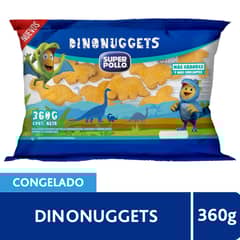 SUPER POLLO - Dino Nuggets Congelados Super Pollo 360 g