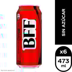 COCA COLA - Pack Bebida Coca Cola Sin Azúcar Lata 6 x 473 ml