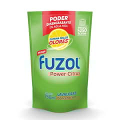 FUZOL - Lavaloza Concentrado Citrus Doypack Fuzol 750 ml